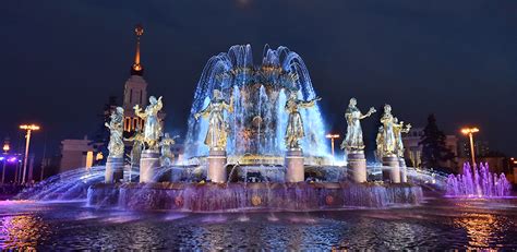 Сухие фонтаны в москве