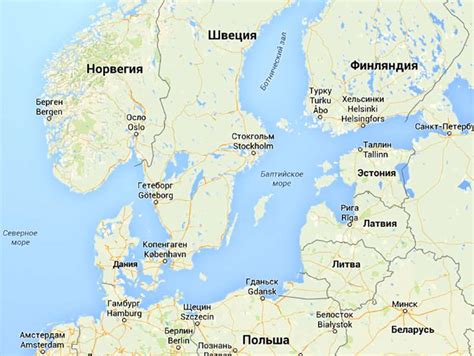 Балтийск на карте