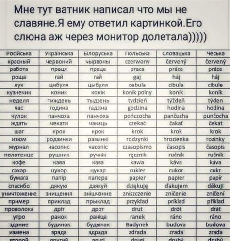 Белорусский язык отличие от русского