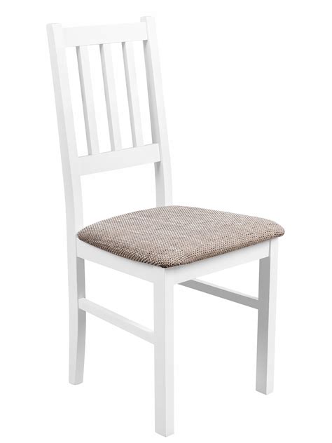 Белый стул