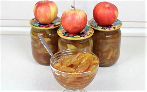 Варенье из яблок дольками прозрачное быстро на зиму рецепт