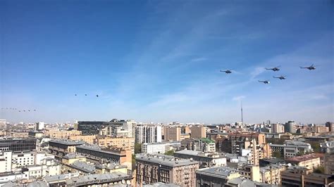 Вертолеты над москвой