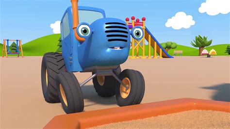 Все серии синий трактор