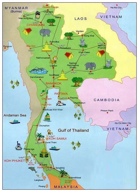 Где находится таиланд