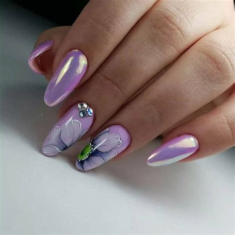 Дизайн ногтей с цветами фото новинки