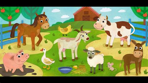 Домашние животные видео для детей
