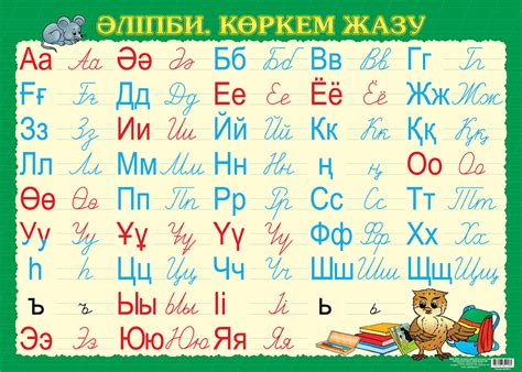 Казахстанский алфавит