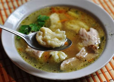 Как делать клецки для супа