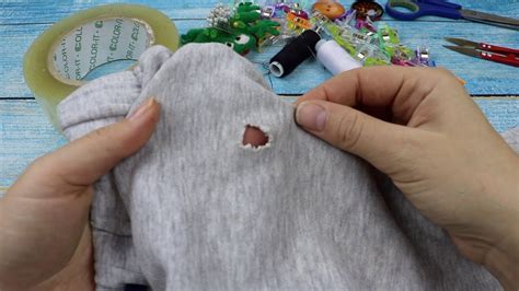 Как зашивать дырки на одежде