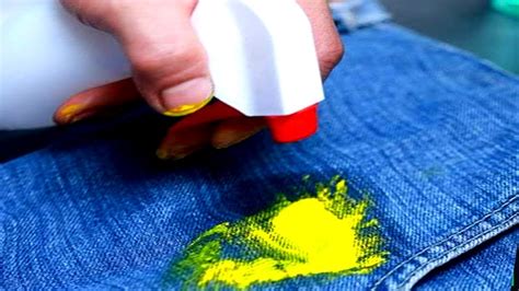 Как отмыть краску с одежды засохшую от лавочки