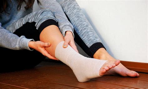 Как разрабатывать ногу после перелома лодыжки