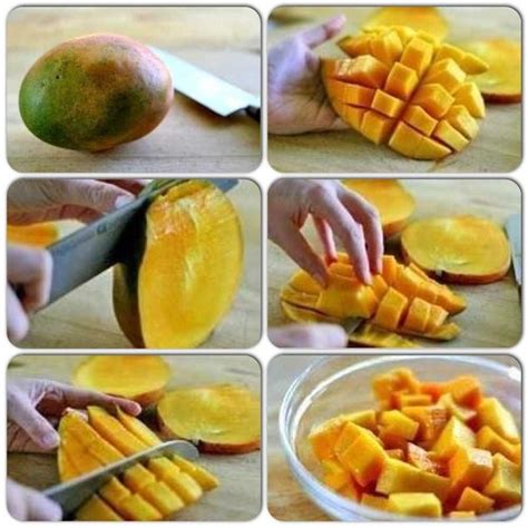 Как чистить манго в домашних условиях