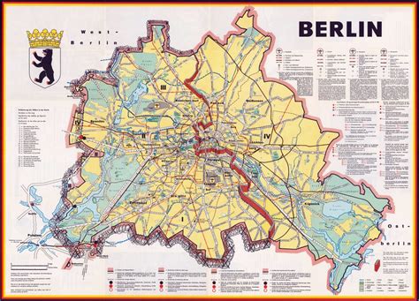 Карта берлина