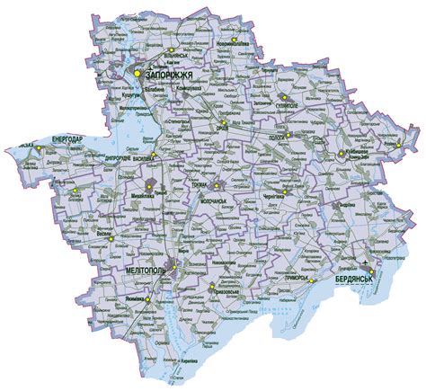 Карта брянской области с населенными пунктами подробная
