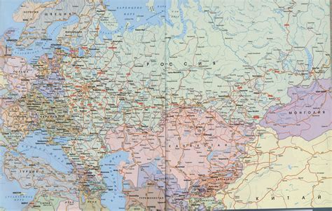 Карта жд дорог россии с городами подробная