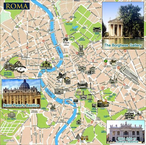 Карта рим
