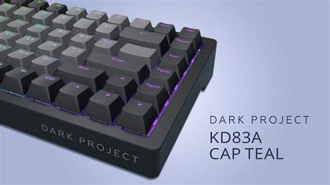 Клавиатура проводная dark project kd83a