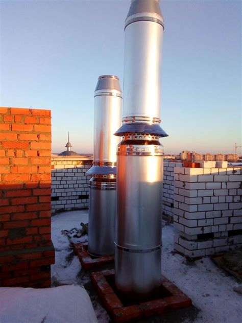 Коаксиальный дымоход для газового котла правила установки