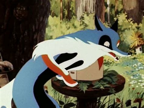 Крашеный лис мультфильм 1953