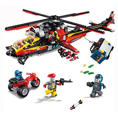 Лего вертолет