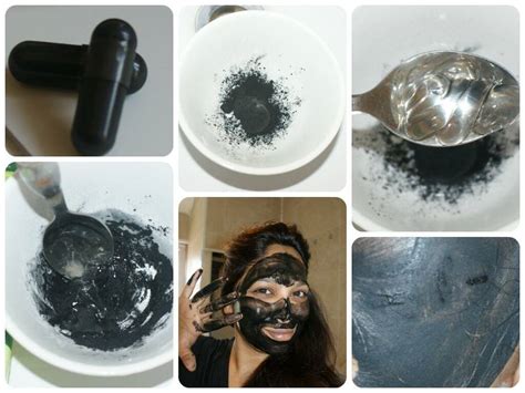 Маска из активированного угля и желатина от черных точек рецепт