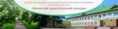 Мезенский педагогический колледж орловский район официальный сайт
