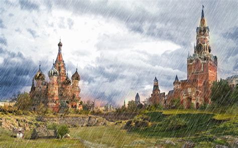 Москва ливень