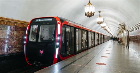 Москва 2020 поезд метро