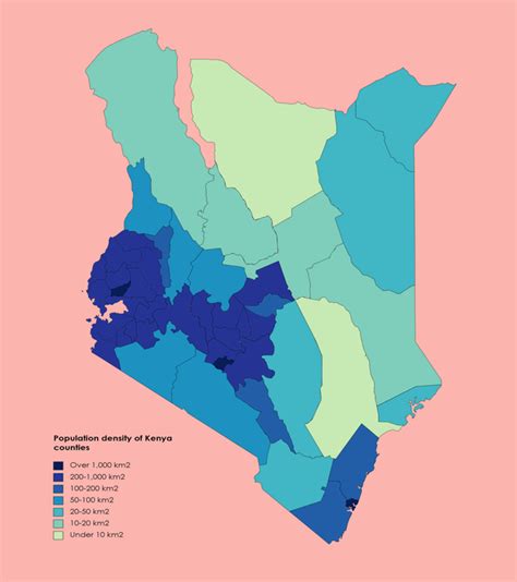 Население кении