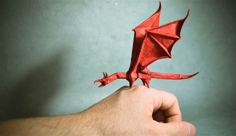 Оригами дракона
