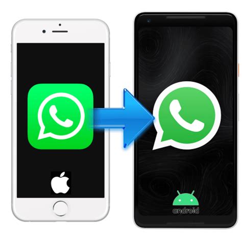 Перенос whatsapp с iphone на android