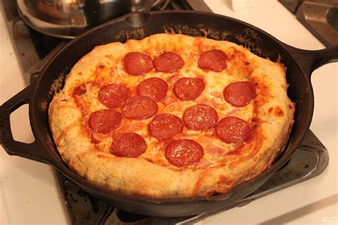 Пицца рецепт в домашних условиях на сковороде