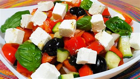 Рецепт греческого салата в домашних условиях классический
