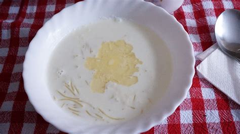 Рецепт молочного супа