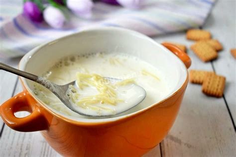 Рецепт молочного супа