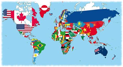 Самые большие страны в мире