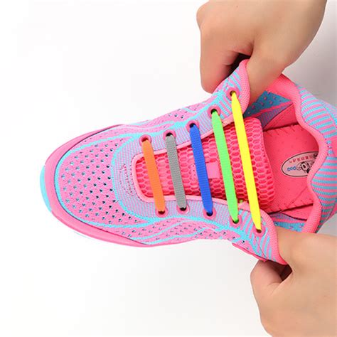 Силиконовые шнурки для обуви