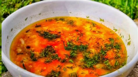 Суп в казане на костре рецепты