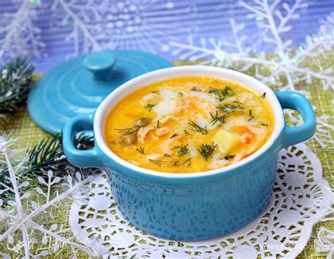 Суп из семги рецепт