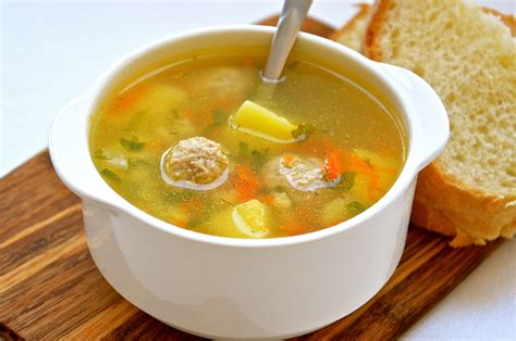 Суп из фрикаделек рецепт с вермишелью и картошкой