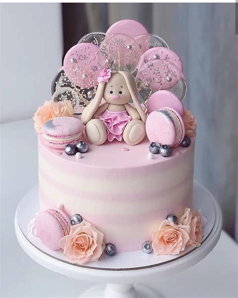Торт для девочки 1 годик