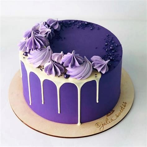 Торт фиолетовый