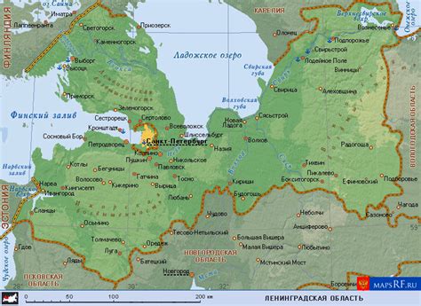 Усть луга ленинградская область на карте