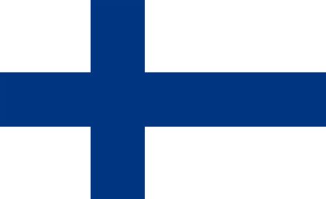 Флаг финляндия