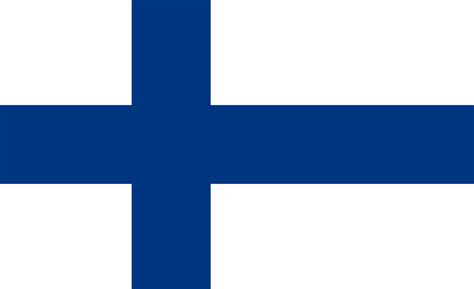 Флаг финляндия