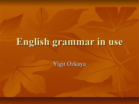 Формы глаголов в английском языке