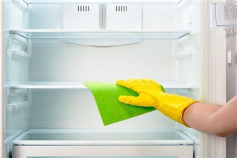 Чем мыть холодильник внутри от запаха