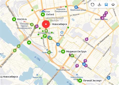 Яндекс карта новосибирск онлайн