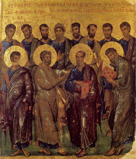 12 апостолов иисуса христа