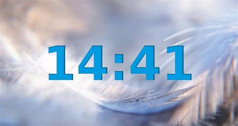 14 41 на часах значение ангельская нумерология